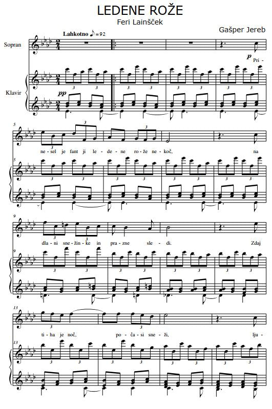 Three songs